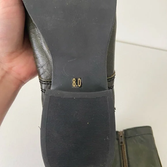 Steve Madden women’s Troopa leather lace up combat boots — size 8 - Picture 5 of 7